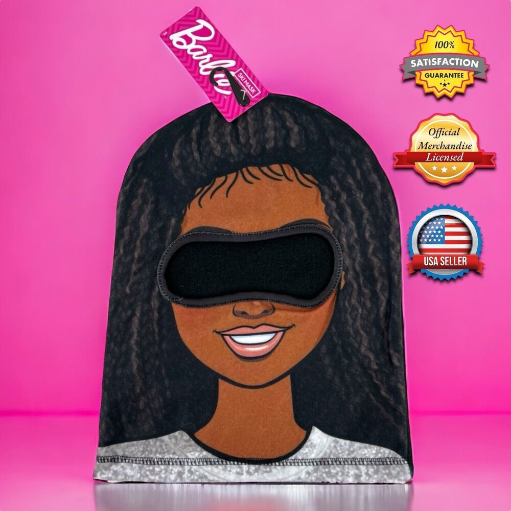 OFFICIAL Barbie Ski Mask Shiesty Balaclava Winter Hat Beanie Brooklyn Fleece NWT